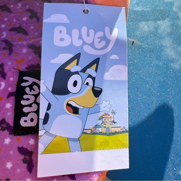 NEW! Bluey & Bingo Women’s Plush 3D Slippers Slides Soft Cozy - Picture 3 of 11